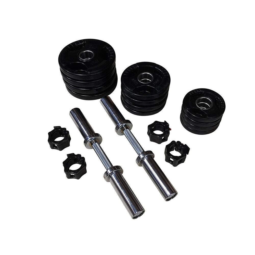 Olympisk hantelsett 5-22,5kg - Bilde 2