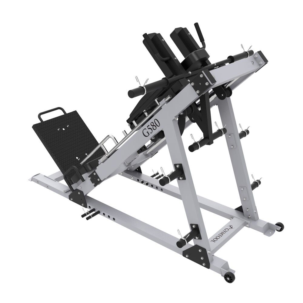Dual hack squat / benpress - Bilde 3