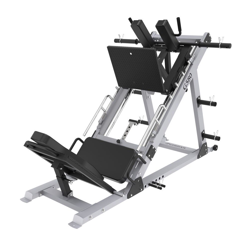 Dual hack squat / benpress