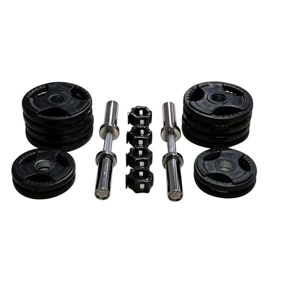 Olympisk hantelsett 5-30kg - Bilde 3